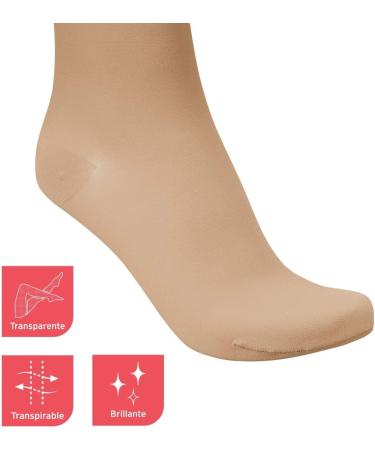Jobst Ultrasheer Knee High Compression Stockings 20-30 mmHg - Sun Bronze Regular Small Closed Toe | Worldwide Shipping - Buy Online on GoSupps.com