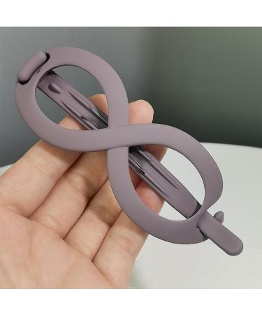 Shakven French Oval Hair Clips for Women Non Slip Bun Ponytail Holder Strong Hold Grip Hair Clips Closure Hairpin for Women Girls Styling Hair Accessories Gray - Buy Online on GoSupps.com