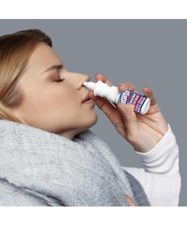 Pressureze Xtra - Natural- Preservative Free - Sterile Nasal Spray - for Severe Sinus Congestion Relief - Opens Blocked Ear Canals, Snoring - 245 Sprays, 34 ml (Pack of 1) 1.1 Fl Oz ( Pack of 1) - Buy Online on GoSupps.com