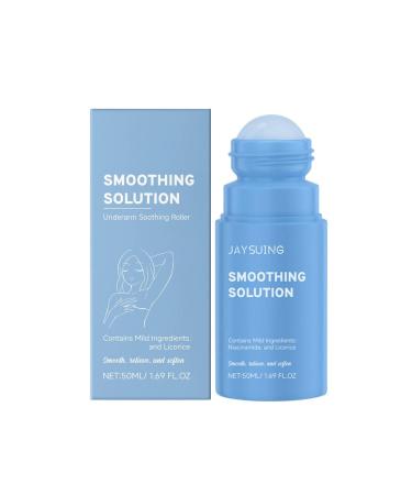 Generisch Smoothing Solution Ingrown Hair Treatment Roll-On Aftershave Serum for Forearm Sensitive Skin Arms Bikini Area and Buried