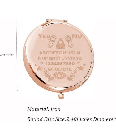 FEELMEM Ouija Mirror- Spirit Board Art Compact Makeup Mirror - Buy Online on GoSupps.com