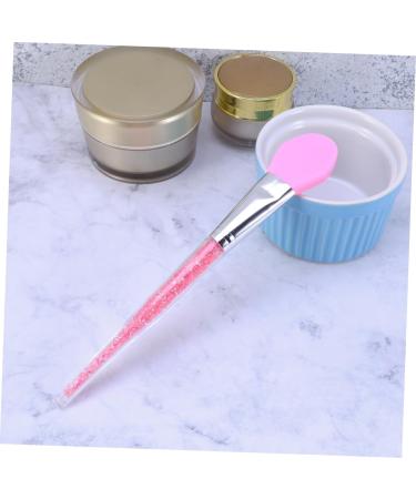 Beavorty 1Pc Silicone Brush Cosmetic brush Brush Foundation Brush Blush Brush Highlighter Brush Cosmetic Beauty Tool Eyeshadow Brush facial Makeup Brush Accessories make up - Buy Online on GoSupps.com