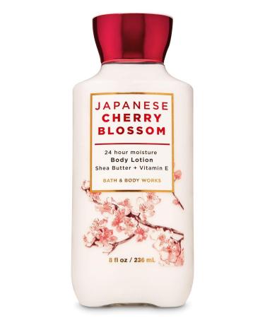 Bath & Body Works Signature Collection Japanese Cherry Blossom Body Lotion 8oz - Single Pack - Buy Online on GoSupps.com