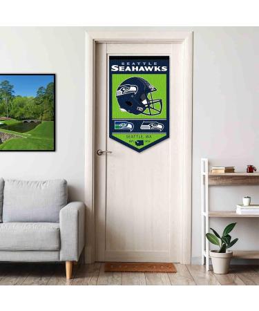 Seattle Seahawks Heritage History Banner Pennant | Premium NFL Memorabilia for Fans - Buy Online on GoSupps.com