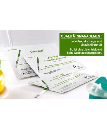 50 Pack One-Step Ovulation Test Kit - High Sensitivity Fertility Tests for Women - Includes 5 Urine Cups - Buy Online on GoSupps.com