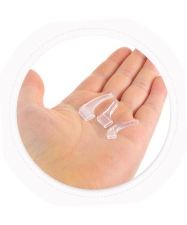 Shop Gleavi Glasses Accessories - 15 Anti-Cover Ear Brinles & Portable Holders | Transparent Pebble Gel Anti-Shedding Effect - Buy Online on GoSupps.com