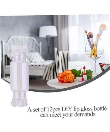 Vaguelly 12pi ces Tube Vide Pour Brillant Contenants Pour Flacons Vides Lot De Tubes Diy Transparent - Buy Online on GoSupps.com