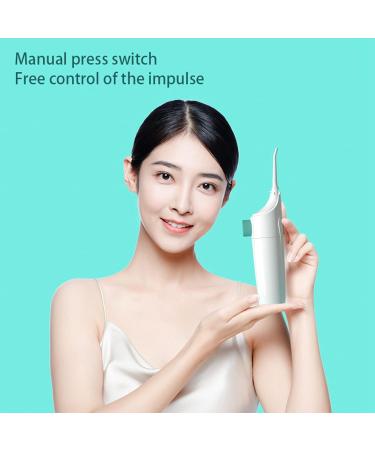 Buy Cordless Water Flosser - Portable Oral Irrigator for Home & Travel | Safe for Pregnant Women & Children - Affordable Tonsil Stone Remover (White - Buy Online on GoSupps.com