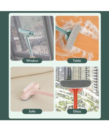 Wsrcxx net dust cleaning brush 2 in 1 Window Cleaner Brush Mesh Screen Cleaner Glass Cleaning Brush Window Floor Washing Brush Removable and Extendable Handle - Buy Online on GoSupps.com