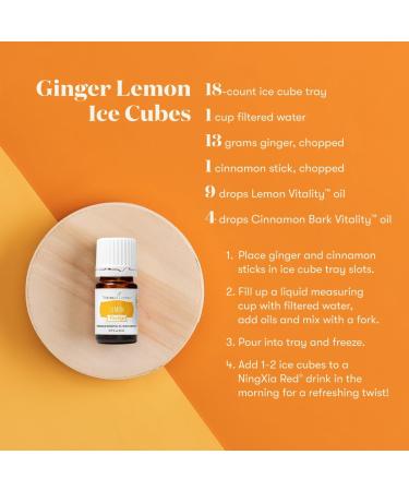 Young Living Vitality Lemon Essential Oil 5ml - 100% Pure Citrus Flavor for Cooking & Drinks - Elevate Your Culinary Creations - Buy Online on GoSupps.com