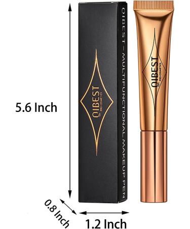 Mysense Liquid Blush Makeup Cream Blush Beauty Wand Liquid Face Concealer Contouring with Cushion Applicator Natural Matte Finish Blendable Super Silky Cream Blush Stick 02 Peach Pink Blush #02 Liquid Blush Wand - Peach Pink - Buy Online on GoSupps.com