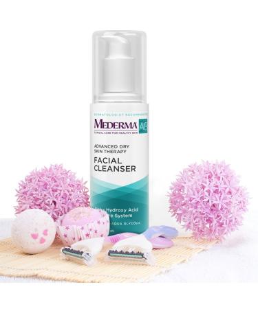 Mederma AG Hydrating Facial Cleanser with Glycolic Acid - 6 oz | Fragrance-Free, Soap-Free, Hypoallergenic & Dermatologist Recommended - Buy Online on GoSupps.com