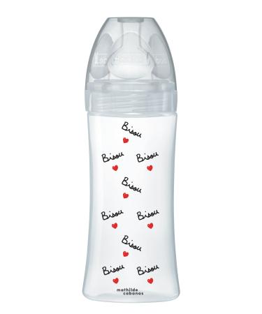DODIE Anti Colic Baby Bottle Flat Teat X MATHILDE CABANAS - 330ml - flow 3