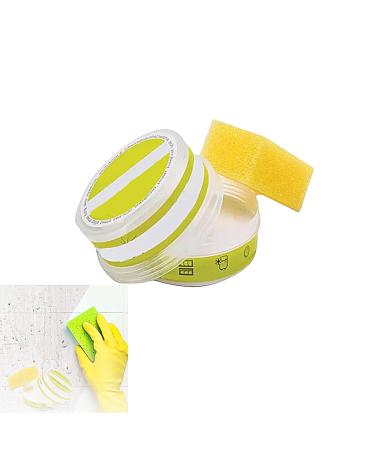 Eco-Friendly Cleaning Stone Multi Purpose Cleaning Stone for Bathroom Kitchen Home Cleaning Cleaning Pebble Stone Shower Floor with Sponge Eco-Friendly Cleaning Stone 1-Pack Cleaner Household 1pc