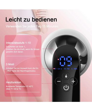 Electric Massager Electric Anti Cellulite Massager Device Massage Cordless Electric Body Massager for Belly Fat Waist Arms Legs and Hips - Buy Online on GoSupps.com