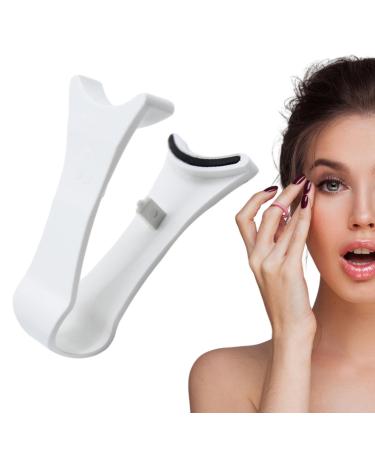 False Eyelashes Clip Reusable Eyelashes Applicator Glue Magnetic Eyelashes Lash Clip Applicator for Fake Eyelashes Lash Extension Tweezers for Lash Clusters False Lash
