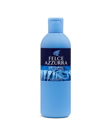 Felce Azzurra Original - The Timeless Essence Body Wash - New Rich And Velvety Formula - Envelops Your Skin With A Gentle And Light Lather - Provides Extra Hydration - For All Skin Types - 22 Oz Original 22 Ounce