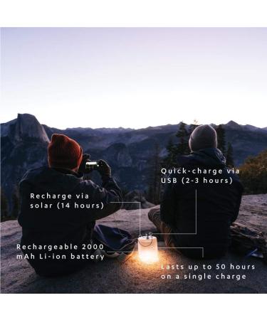 MPOWERD Luci Pro Lux Solar Inflatable Light + Mobile Charger | Clear | 2000 mAh Battery - Buy Online on GoSupps.com