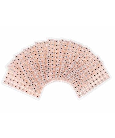Anlising 600 pieces vaccaria revives ear seeds acupuncture vaccaria ear seeds one-way-ear-seed multi-condition ear seed acupressure kit disposable ear press patch for health problems