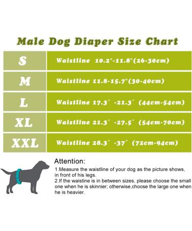 Avont Reusable Male Dog Diapers - 3 Pack Belly Band for Incontinence | Washable Eco-Friendly | Sizes XL (54-71cm) - Black Brown Gray - Buy Online on GoSupps.com