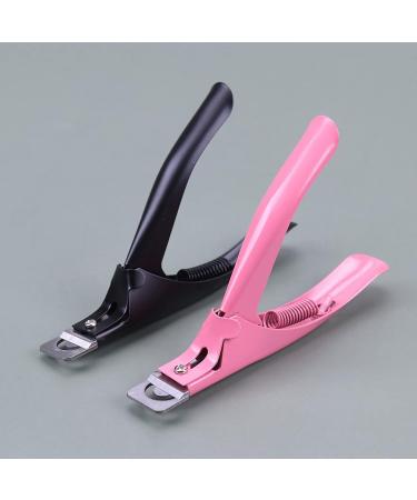 UNbit Nail Clipper Luxury Stainless Steel Head Nail Clippe False NailTips Cutter Clipper Girl Nail Care Tools(Color:Pink) - Buy Online on GoSupps.com
