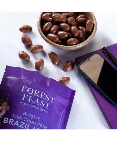 Forest Feast Belgian Milk Chocolate Brazil Nuts 700g | Gluten-Free High Protein Snack - Buy Online on GoSupps.com