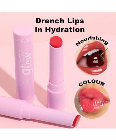 3 Pcs Plumping Lip Gloss Set - Glass Shine Moisturizing Lipstick Hydrating Tinted Balm for Non-Sticky High Shine Color (Colors 04 05 08 - Buy Online on GoSupps.com