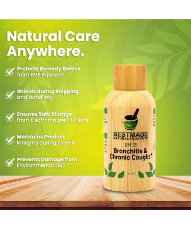 Bestmade Natural Products Cough Relief BM13 -Homeopathic Remedy for Acute & Chronic Cough Whooping Cough Chest Discomfort Non-Drowsy Safe for All Ages 140 Pellets - Buy Online on GoSupps.com