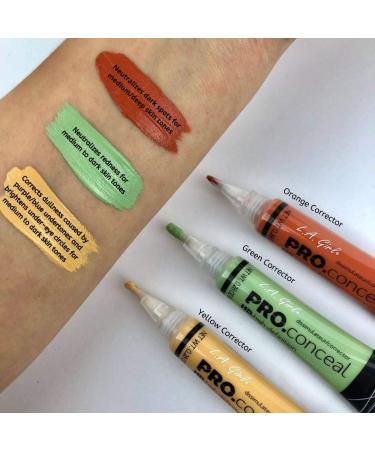 LA Girl Pro Conceal HD Corrector - Cool Pink | Flawless Finish for All Skin Tones | International Shipping Available - Buy Online on GoSupps.com