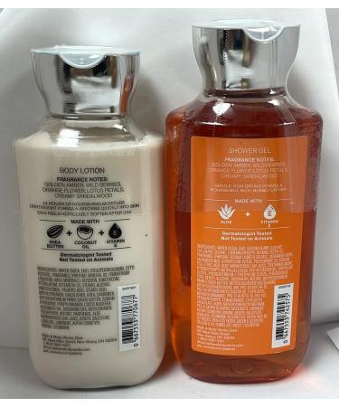Bath and Body Works Sensual Amber Gift Set - Body Lotion and Shower Gel - Buy Online on GoSupps.com