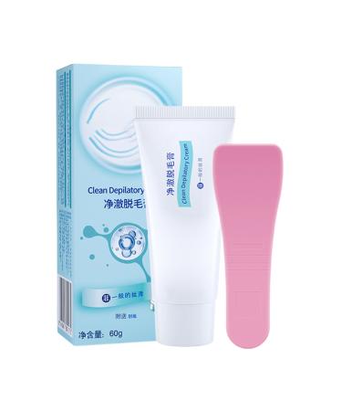 Depilatory Cream 60g Armpit Hair Remover With Scraper Smooth Skin For Legs Arms Men Bikini & Intimate Zone Women Armpits