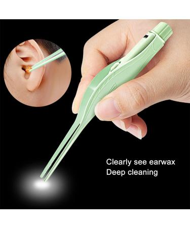USB Rechargeable LED Ear Wax Cleaner Tool for Kids - Mint Green - Buy Online on GoSupps.com