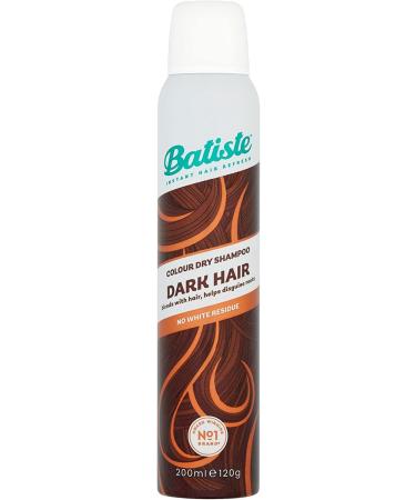 Batiste Dark Dry Shampoo Spray + Batiste Tropical Dry Shampoo Spray 200-ml each Divine Dark Dry Shampoo + Shampoo Spray - Buy Online on GoSupps.com