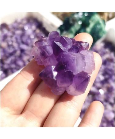 30-40mm Hot Natural Amethyst Clusters Amethyst Flower Stones and Crystals Gifts 1 pc Stone Mineral Specimen - Buy Online on GoSupps.com