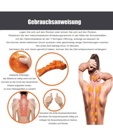 Trapezius Trigger Point Massage Device & Neck Pillow for TMJ Pain Relief - Ultimate Upper Back & Shoulder Relaxation - Buy Online on GoSupps.com