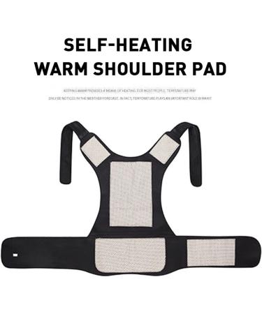 Buy Derbut Self-Warming Turmalin Magnetic Therapy Waist Back Shoulder Posture Corrector - Black XL | Lumbar Support for Spine Relief - Buy Online on GoSupps.com