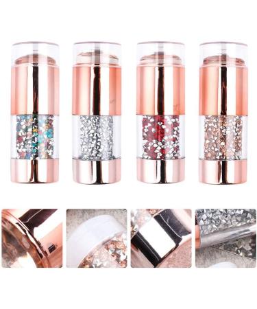 4-Pack Double-Headed Diamond Seal Silicone Nail Dance Tools - Stamping & Manicure Accessories for Stunning Nail Art - Buy Online on GoSupps.com