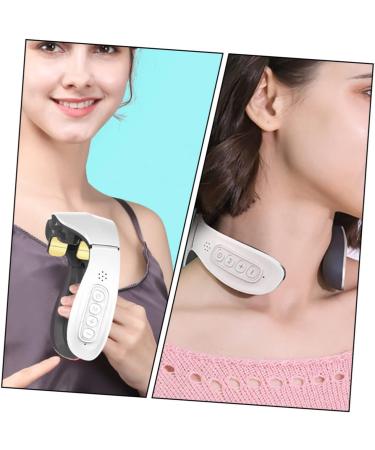 Neck Massage Device Set - Knette Massager for Back & Cervical Spine Care | White Office Health Gear | Perfect Gifts - Buy Online on GoSupps.com