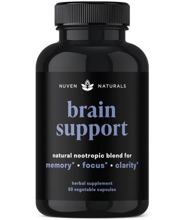 Brain Supplement  Natural Nootropic Brain Booster for Focus, Energy, Memory, Mood, Clarity, and Brain Support with Lions Mane, Ginkgo Biloba & Bacopa Monnieri, Memory Supplement & Focus Supplement - Buy Online on GoSupps.com