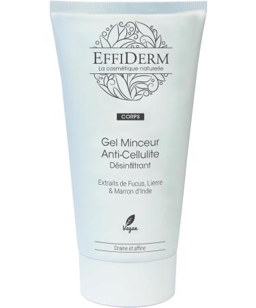 EFFIDERM - Anti Cellulite Gel - Slimming Desinfiltrating Gel - Special Hips Buttocks and Thighs - 125ml - Buy Online on GoSupps.com