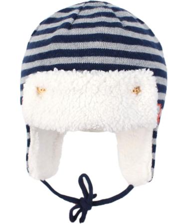 Gajaous Baby Winter Animals Earflap Beanie Hat | Infant Dinosaur Fox Pattern Fleece Lining | 0-12 Months - Buy Online on GoSupps.com