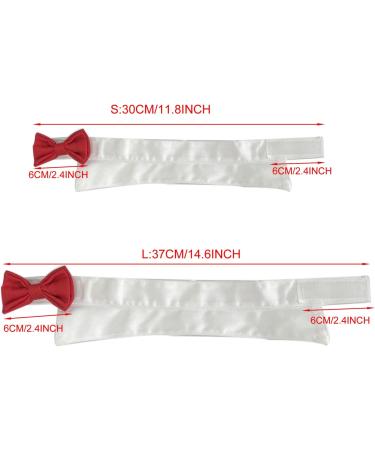 Buy SUNTRADE Adjustable Formal Pet Bow Tie for Dogs & Cats - Wedding Costume (L Black) - International Shipping Available - Buy Online on GoSupps.com