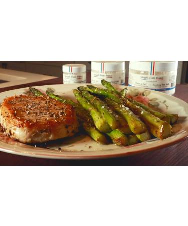 French Fleur De Sel Finishing Sea Salt - 8 oz | Imported from France | Pack of 1 - Buy Online on GoSupps.com