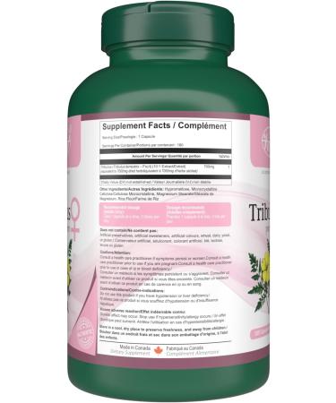 VORST Tribulus Terrestris Extract for Women 180 Vegan Capsules 180 count (Pack of 1) - Buy Online on GoSupps.com