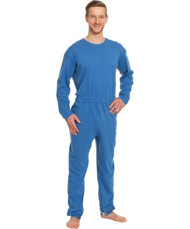 Suprima Care Basic Nursing Overall - Long Light Blue Size Large | International Shipping Available - Buy Online on GoSupps.com