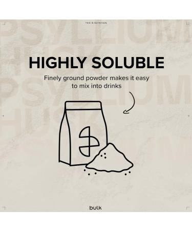 Bulk Pure Psyllium Husk Powder High in Fibre 1 kg Packaging May Vary 1kg - Buy Online on GoSupps.com