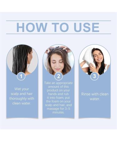  Zasdvn Cleansing Shampoo for the Scalp - Gentle Conditioner 205ml - Balancing Shampoo for Oily Scalp for Hair Care Travel Home Family and Friends - Buy Online on GoSupps.com