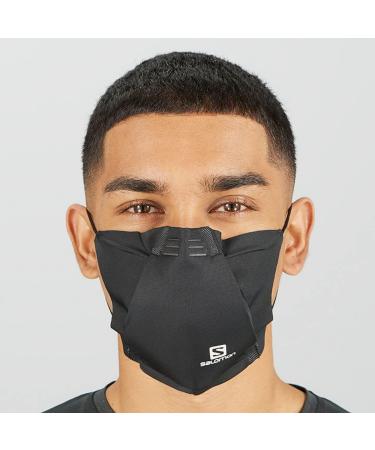 Salomon Unisex Sports Mask SM Black (Multicolor) - Premium Accessories for International Shipping - Buy Online on GoSupps.com
