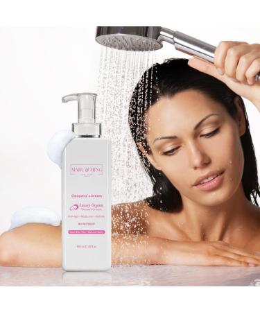 Cleopatra's Dream Organic Luxury Goat Milk & Honey Shower Cream - 27 oz | Hydrating & Nourishing for Radiant Skin - Buy Online on GoSupps.com