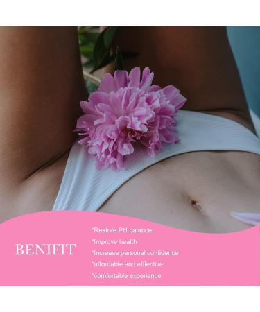 wuuair 10PCS Yoni Pearls Detox Balls with Feather and Applicator Herbal Essence for Cleansing PH Balance with PH Test Card - Buy Online on GoSupps.com